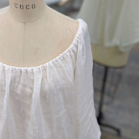 Handmade Linen Shrug - Picture 6 of 8